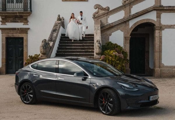 Aluguer Carros Tesla Casamento